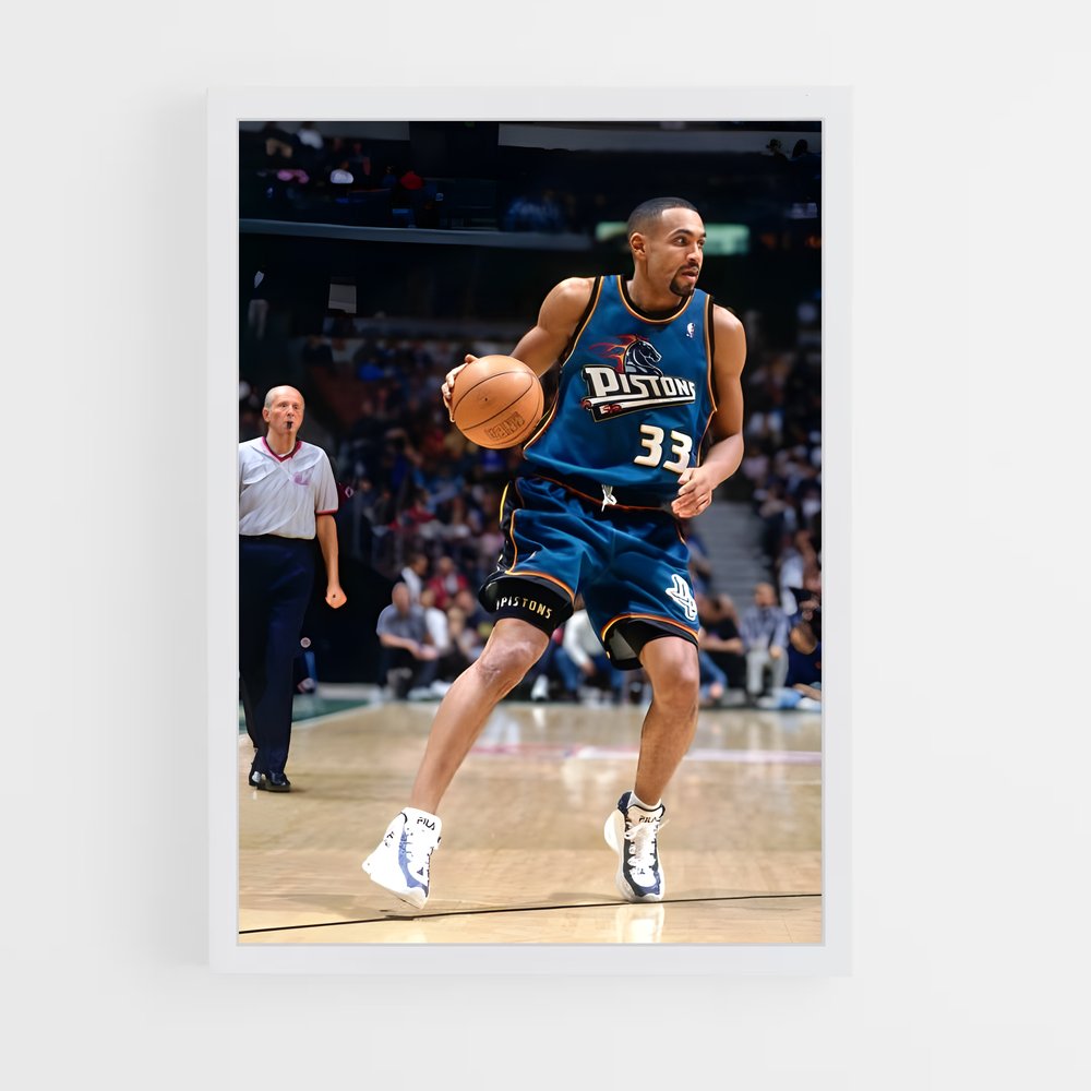 Poster Dribble Éternel – affiche Basketball (vue 3)